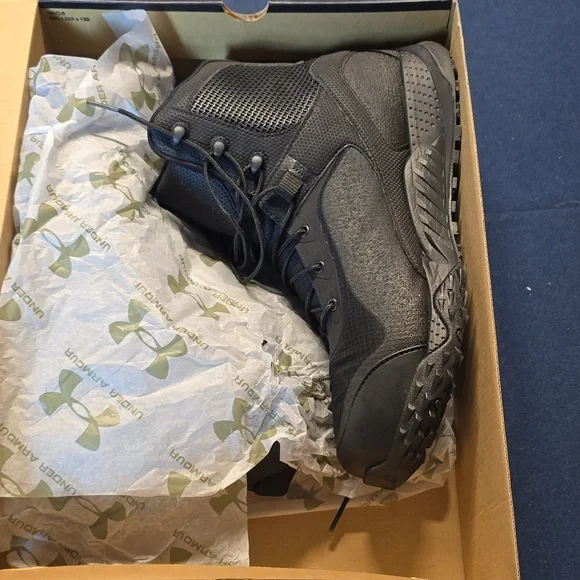 Mens boots underarmour black 12 4E - Picture 3 of 5